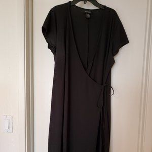 Black Wrap Dress